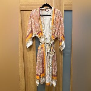 Magaschoni linen duster/beach robe